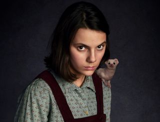 His Dark Materials with Lyra and Pantalaimon (voiced by Kit).