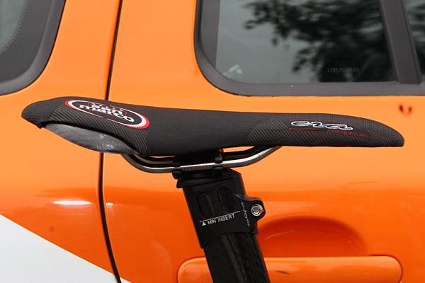 Selle San Marco's Era carbon composite saddle.