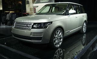 Grey Range Rover with aluminium outer layer