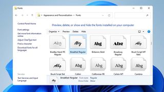 How to install fonts in Windows 11