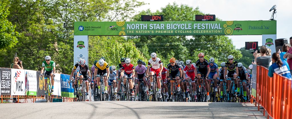 The Cannon Falls road race gets underway
