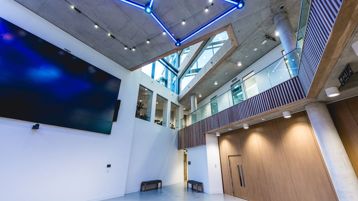 The Institute of Physics (IOP) recently moved to a new facility in King’s Cross, London that features a variety of communications technologies to help the organization&#039;s physicists hare their knowledge, solve problems, and drive their study forward.