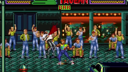 Here's Fight Club reimagined as an 8-bit video game