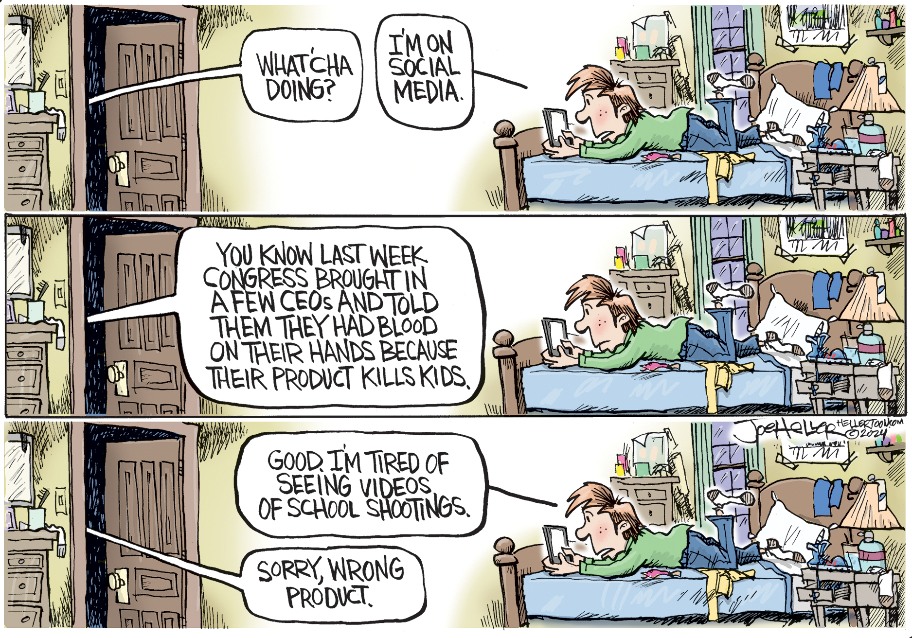 Editorial cartoon