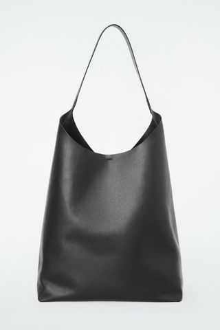 Serif Tote Bag - Leather