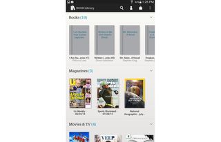 Samsung Galaxy Tab 4 Nook Nook Library