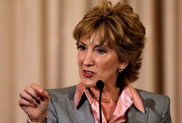 Carly Fiorina was once a fan of Hillary Clinton. 