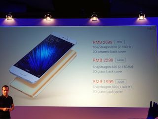 Xiaomi Mi 5 price