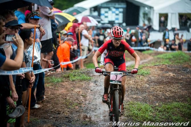 Kate Courtney (Specialized Racing XC) finished a respectable 6th
