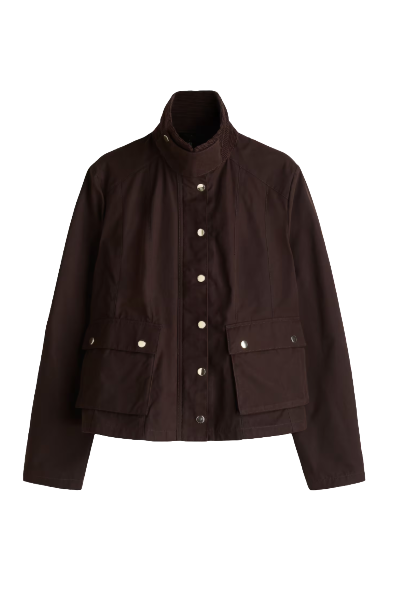H&M, Jacket With Corduroy Collar