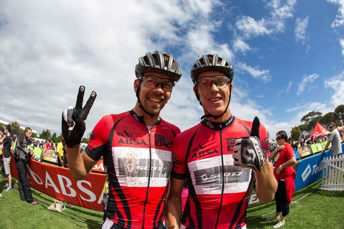 Philip Buys and Matthys Beukes of Scott Factory Racing