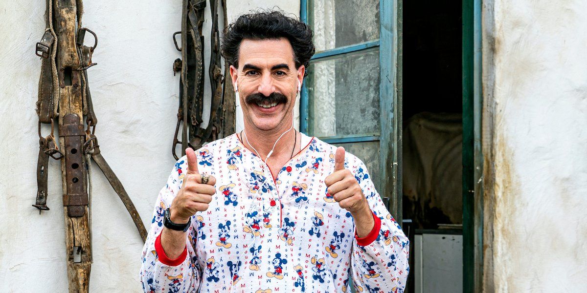 Sacha Baron Cohen as Borat