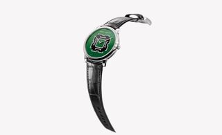 The Harry Winston Midnight Shikumen onyx and jade limited-edition watch