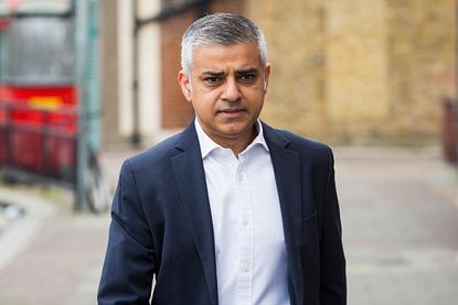 London Mayor Sadiq Khan.
