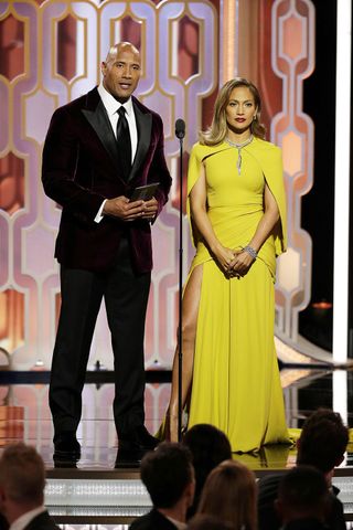 Jennifer Lopez at the Golden Globes 2016