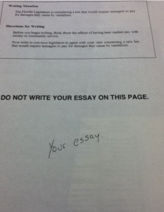 funny exam answers papers