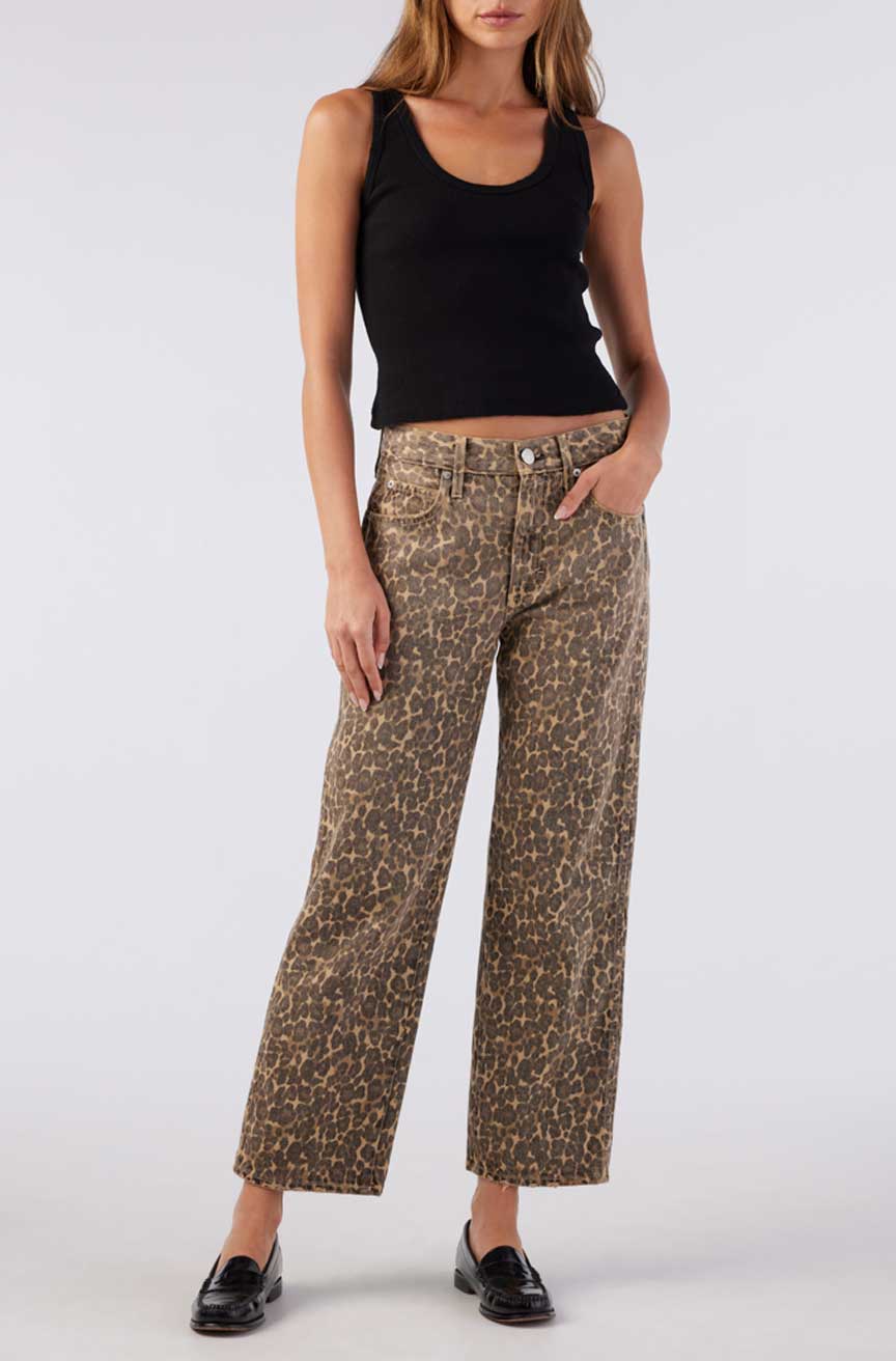 Amo Jeans Billie Leopardo 