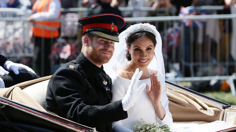 Prince Harry Marries Ms. Meghan Markle - Procession