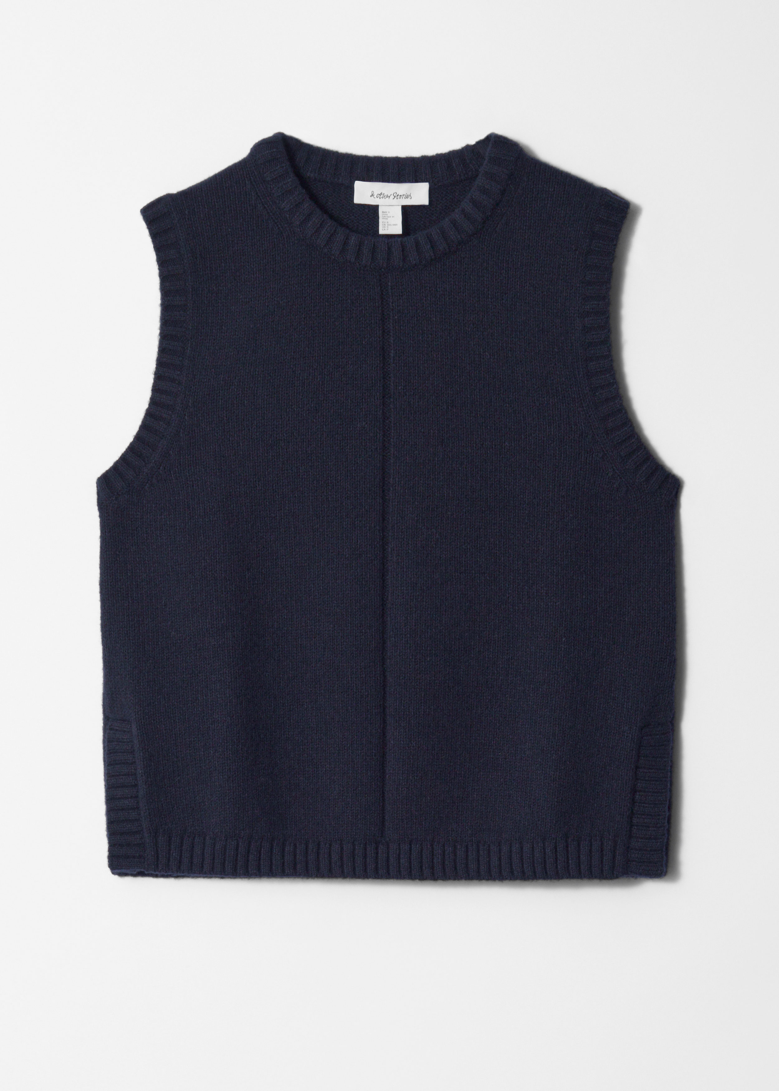 Knitted Sweater Vest