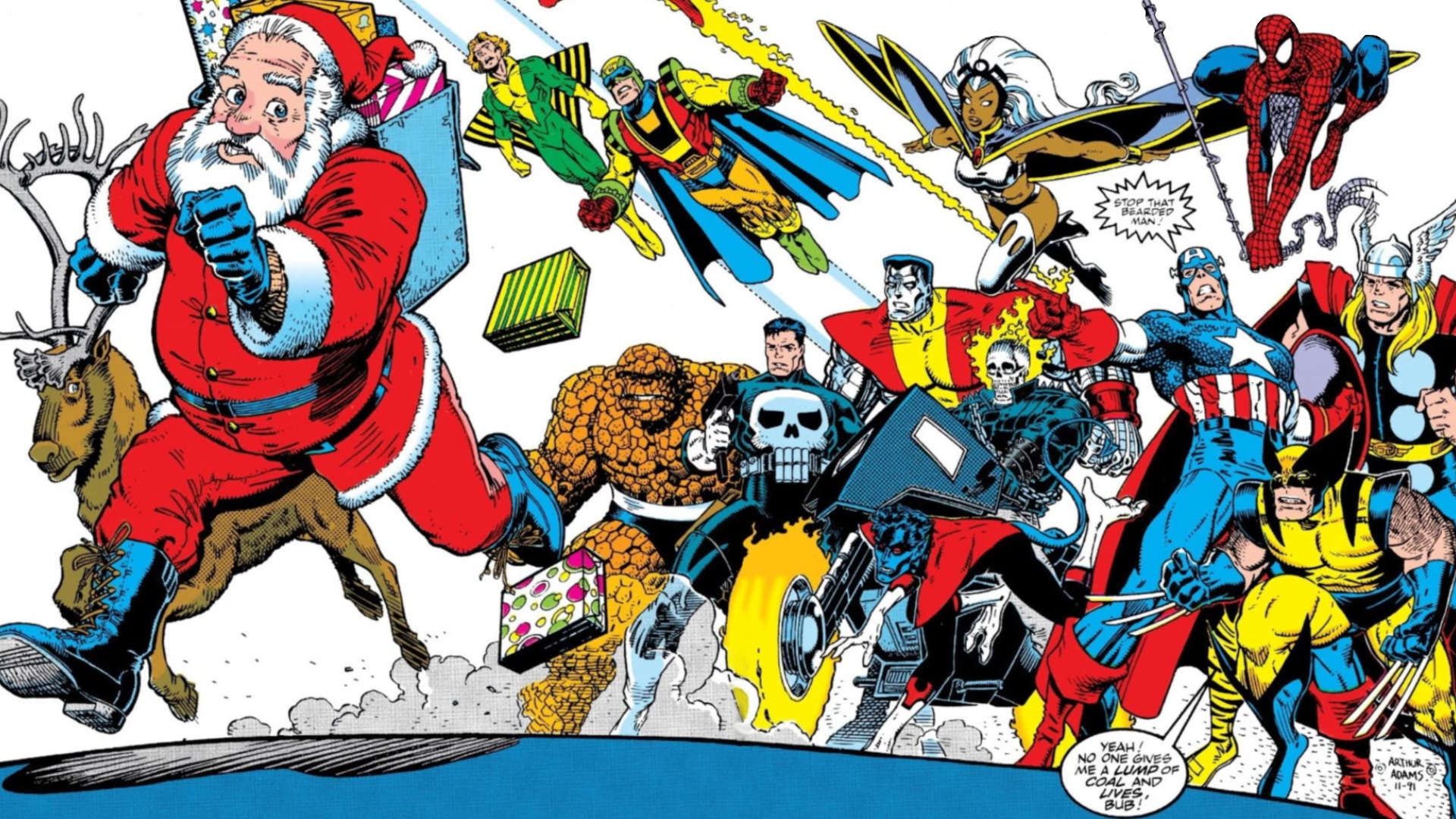 Yes Virginia there is a Santa Claus in the Marvel Universe