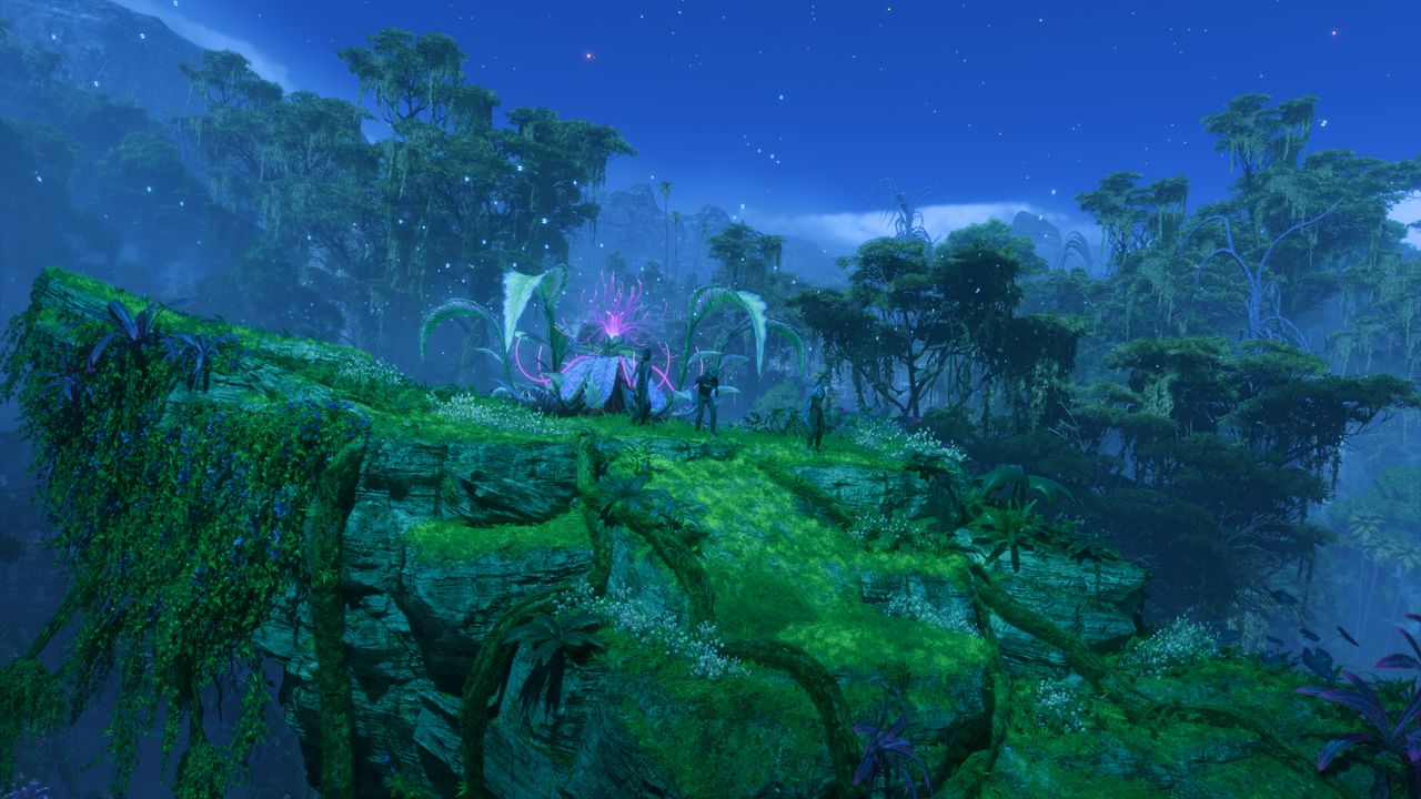 Avatar: Frontiers of Pandora screenshots from the early game.