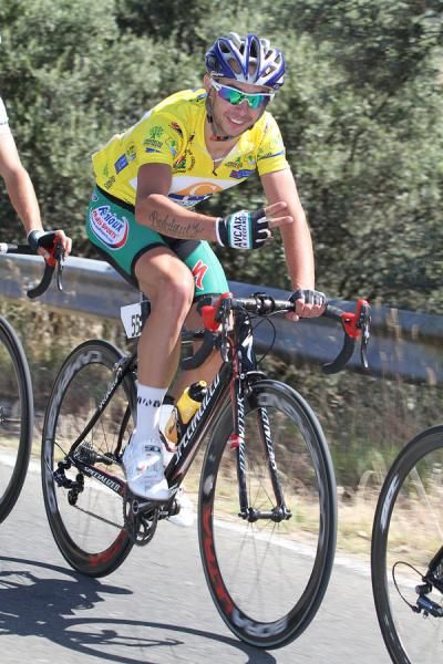 Eventual winner Rodriguez enjoyed the final day of the Vuelta a Madrid.