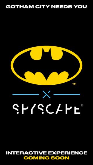 Batman x Spyscape promotional material