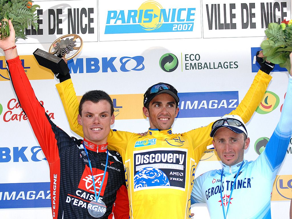 The 2007 Paris-Nice podium