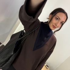 Bella Gerard cos try-on