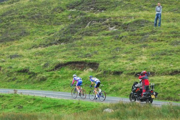 Kieran Page (Pezula Racing Team) and Kurt Hovelijnck (Topsport Vlaanderen)