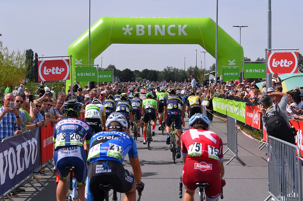 The BinckBank Tour start