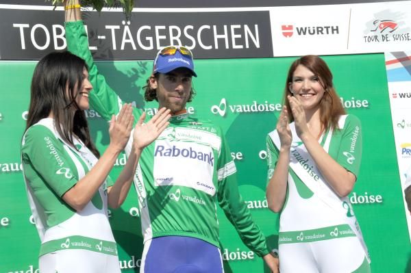 Laurens ten Dam (Rabobank) took the green jersey
