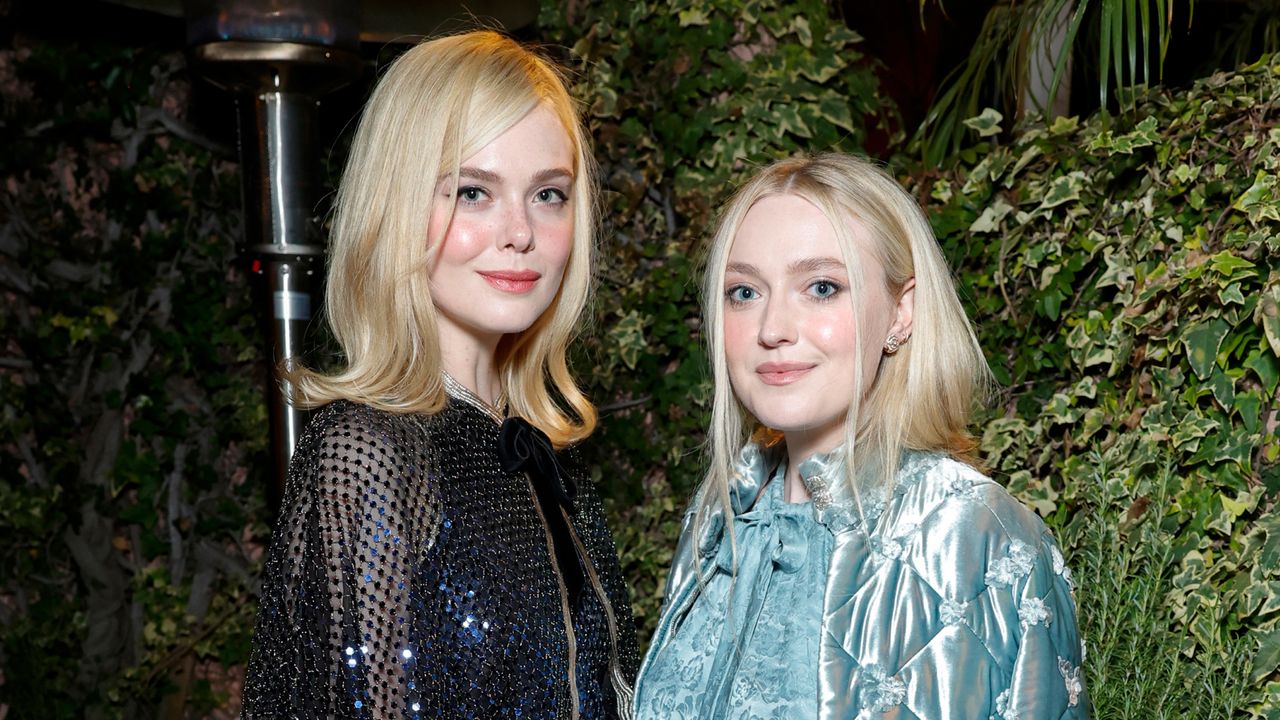 Elle and Dakota Fanning wear Chanel to the annual Charles Finch and Chanel Pre-Oscar dinner