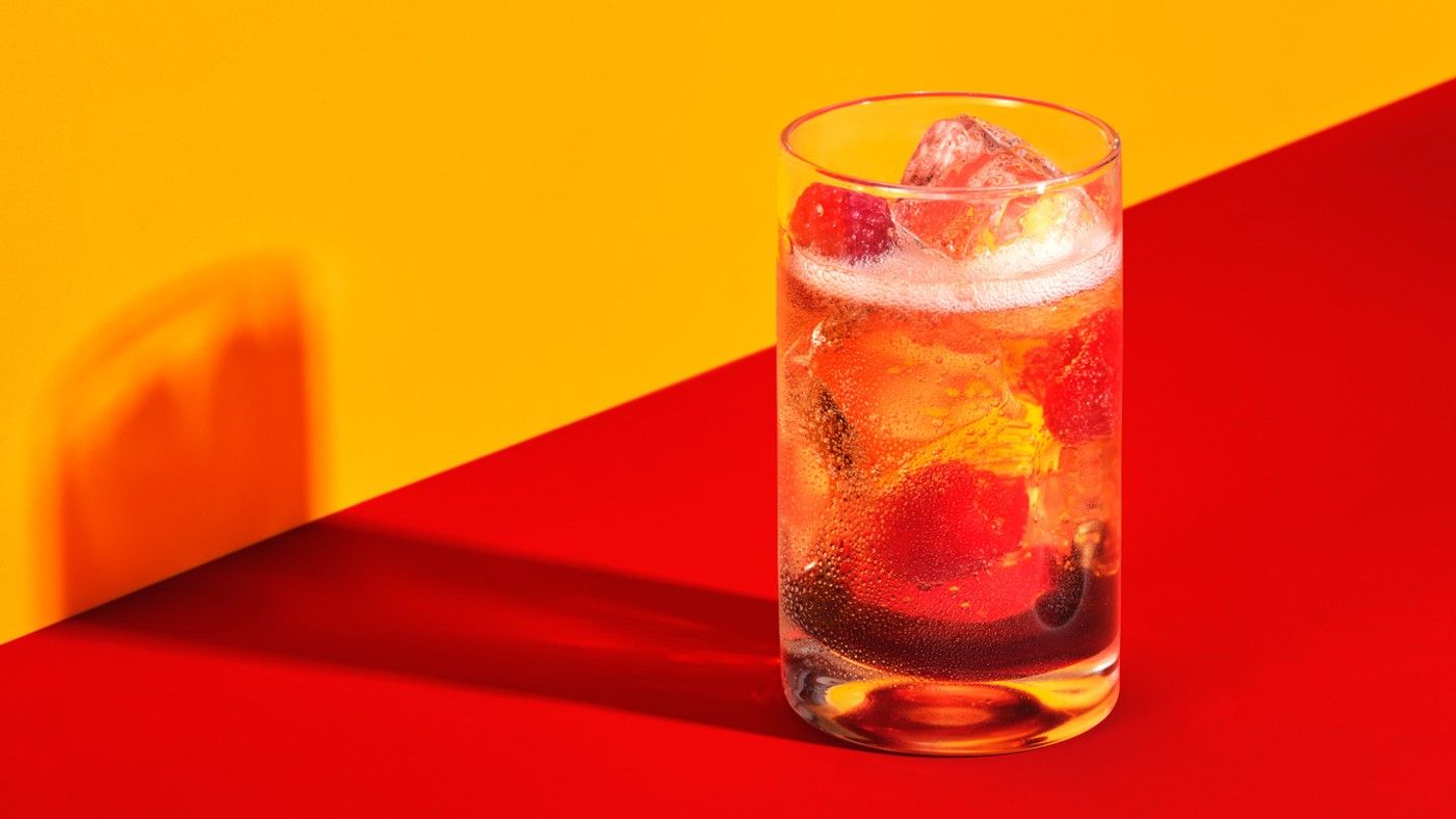 The Gladstone Axe Drop of Blood cocktail