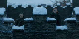 Game of Thrones Arya Stark Maisie Williams Sansa Stark Sophie Turner HBO