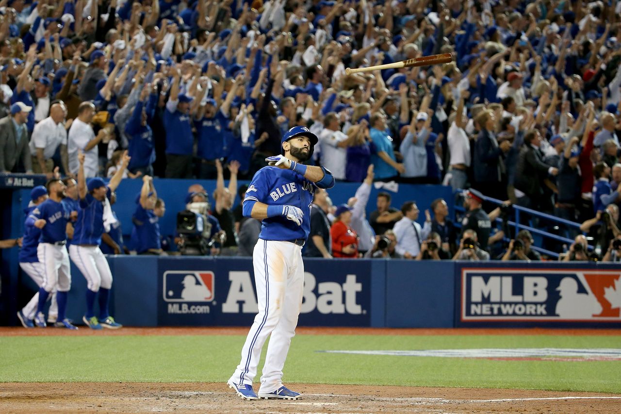 Was Jose Bautista wrong to flip the bat?