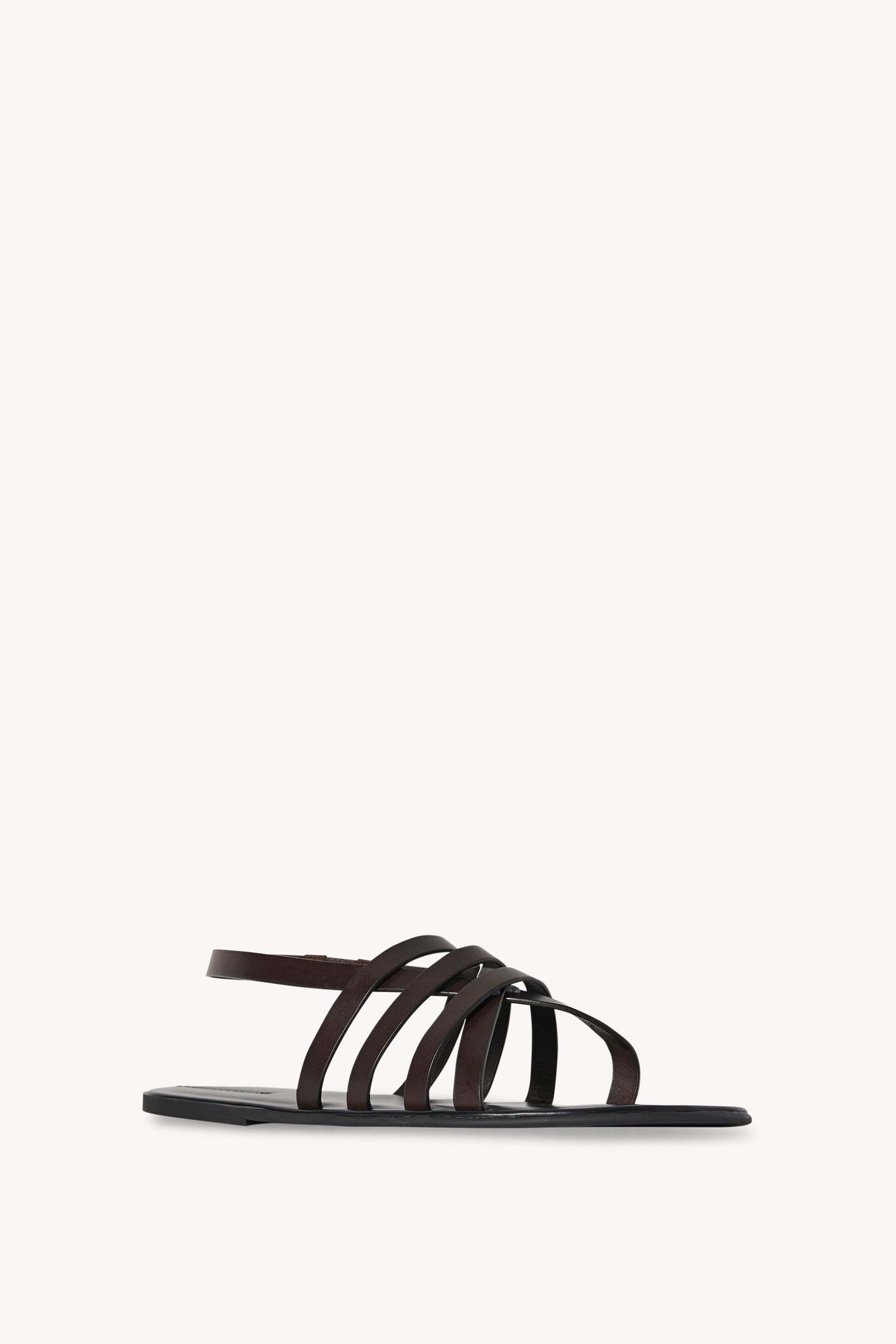 The Row, Line Sandal in Leather