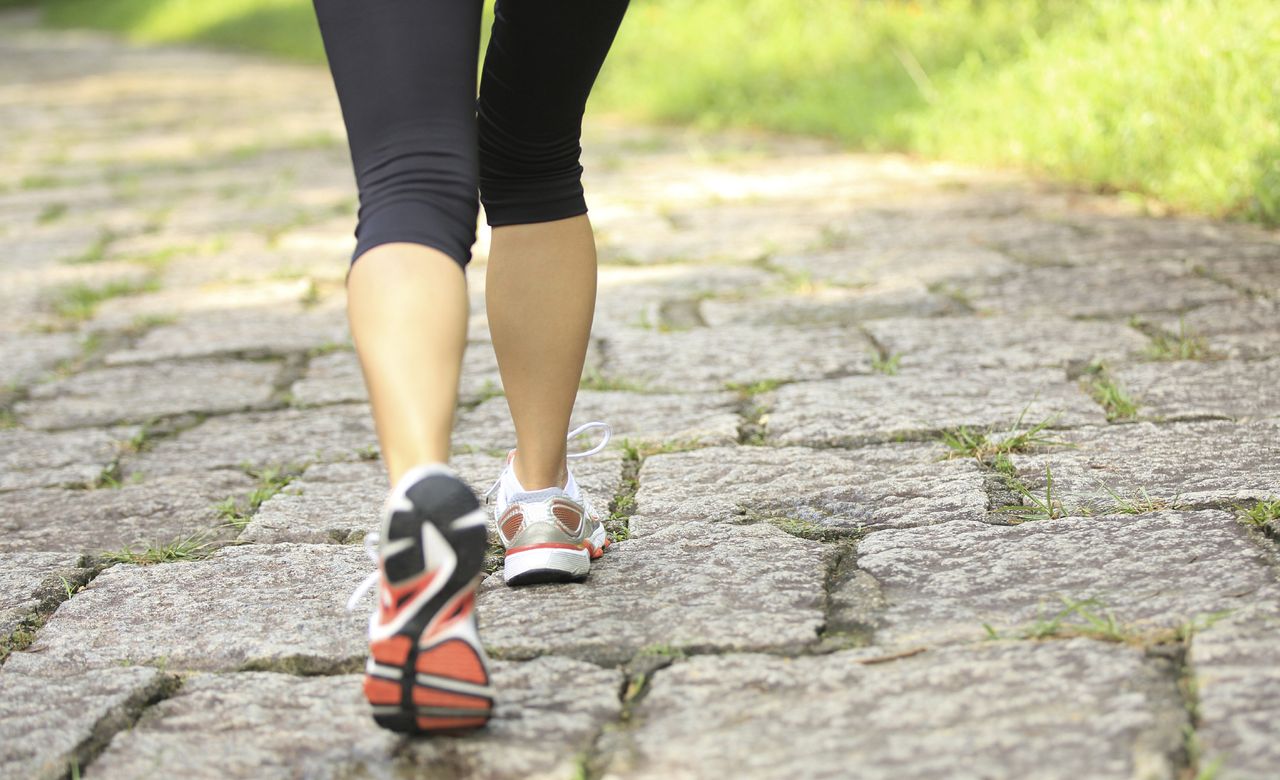 Woman walking