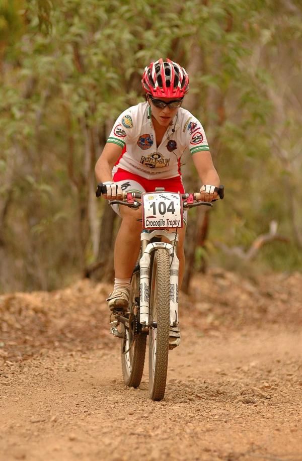 A tough day in the saddle for Abby McLennan