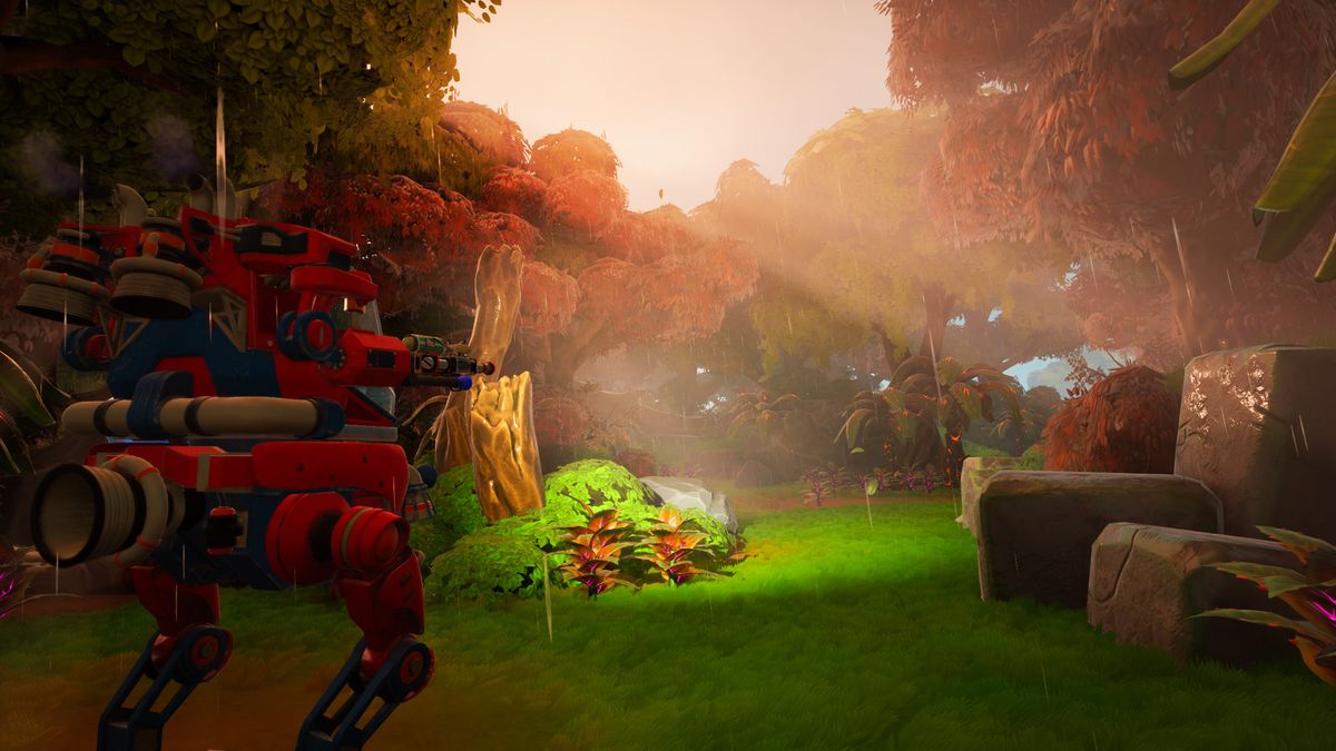 An image of sci-fi farming game lightyear frontier.