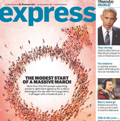 Express magazine cover.