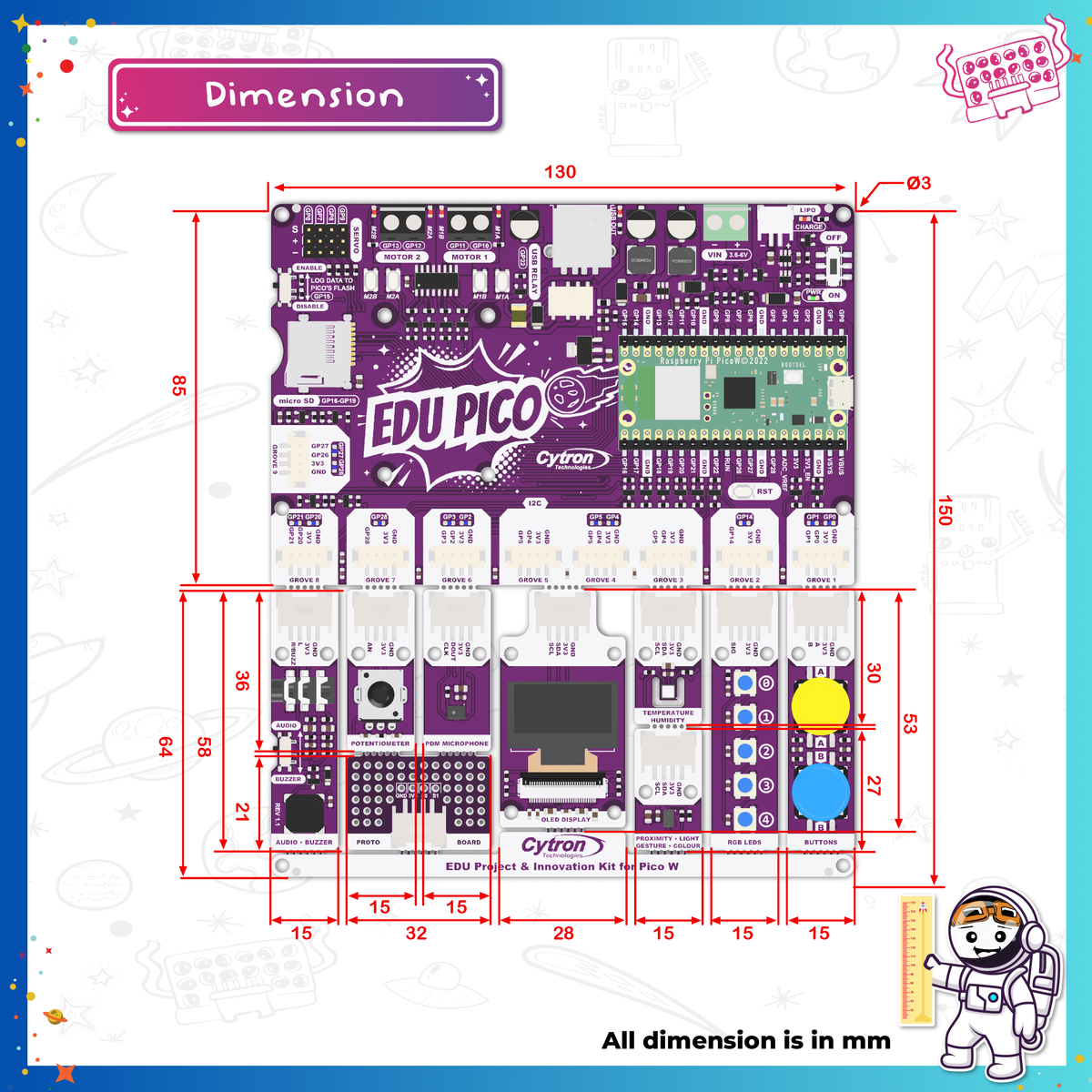 Cytron Edu Pico