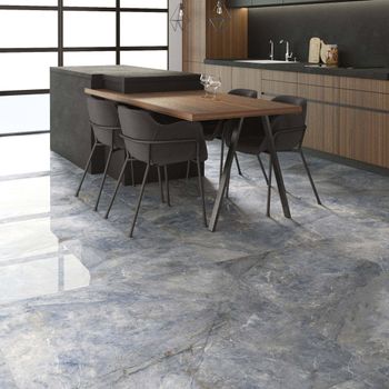 Duomo Azul Polished Floor Tile | Tile Mountain