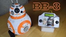 The 3D printed droid.