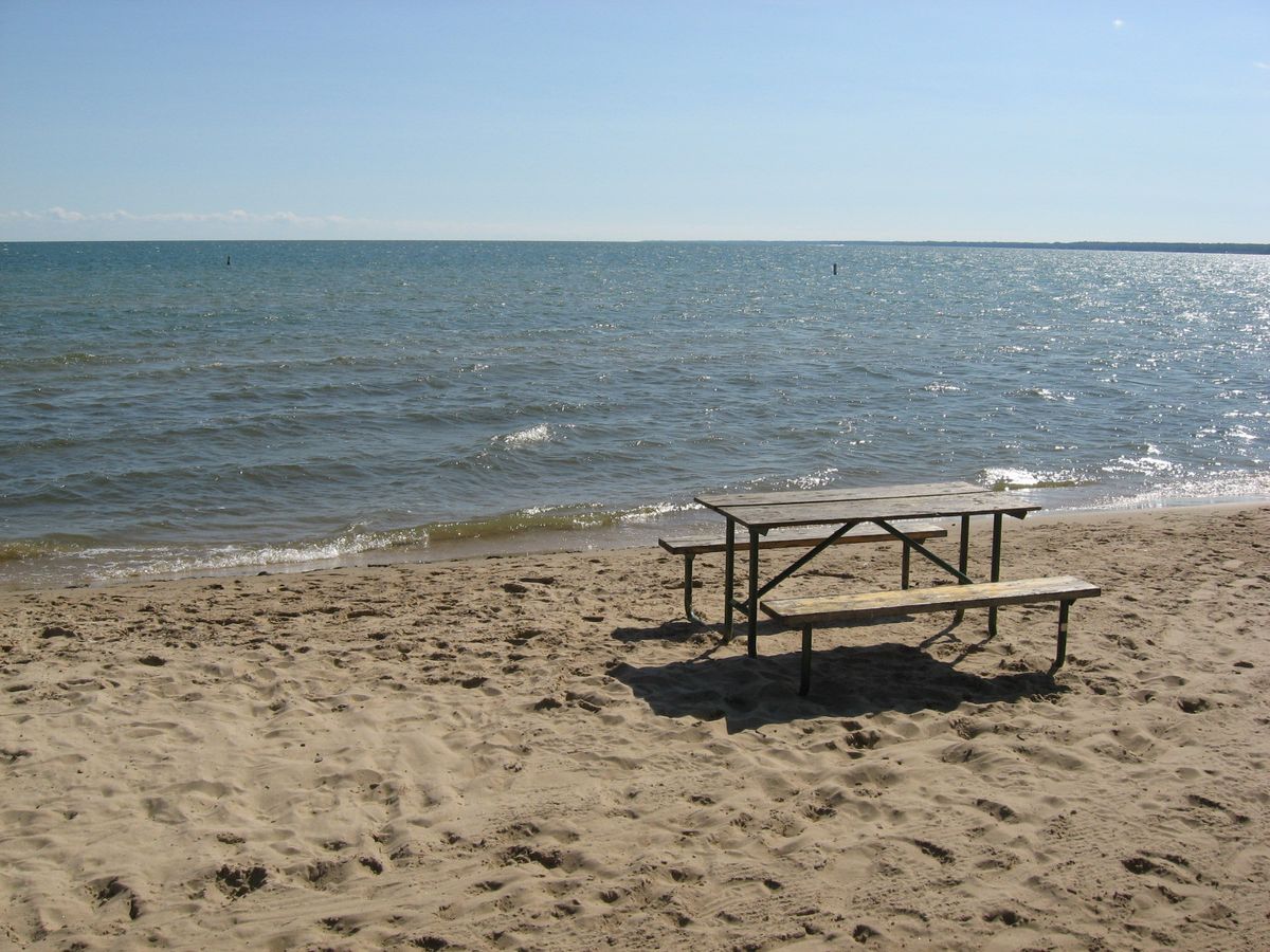 A camping photo taken with the Canon PowerShot A540, a compact camera announced in 2006