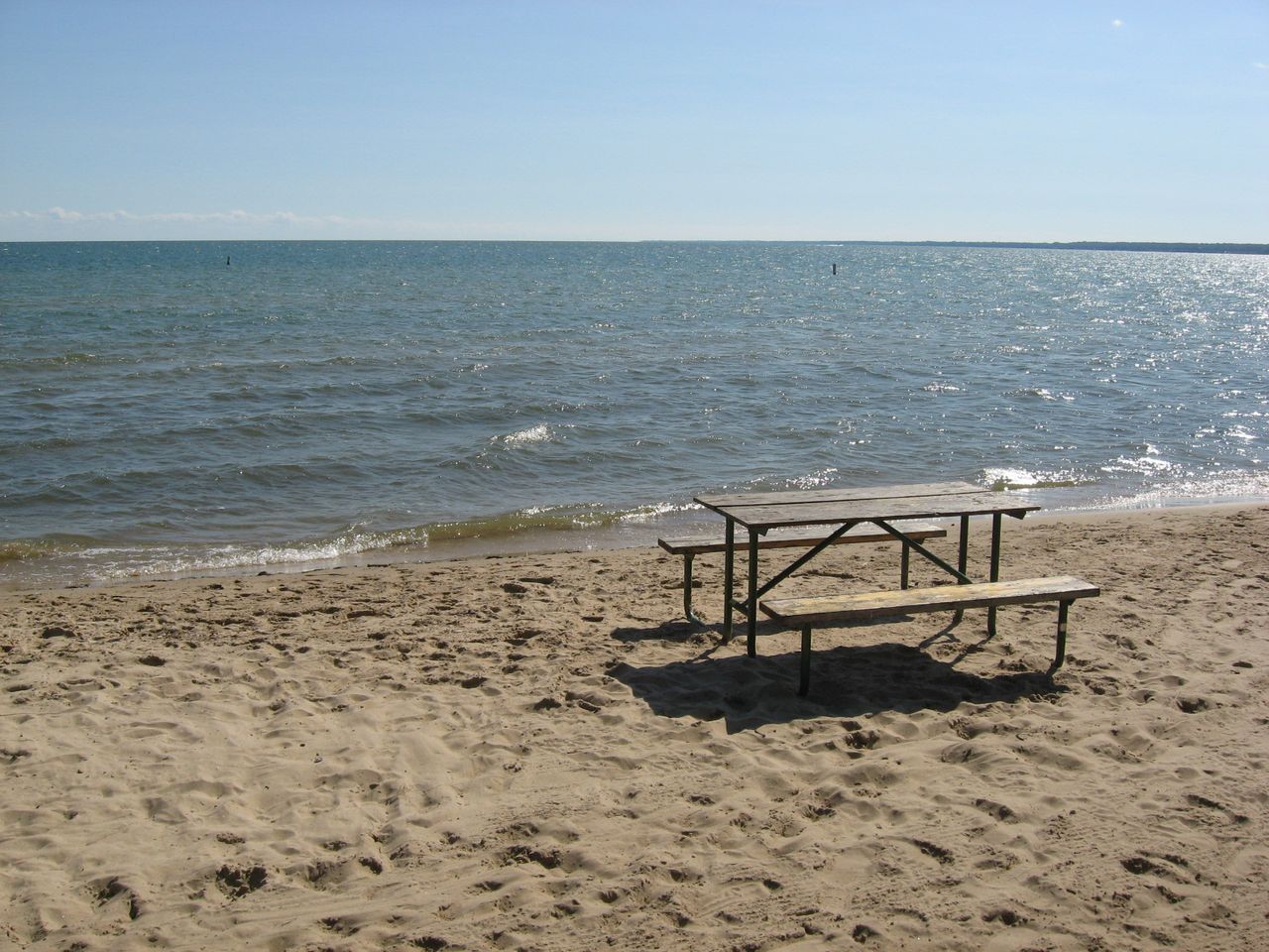 A camping photo taken with the Canon PowerShot A540, a compact camera announced in 2006