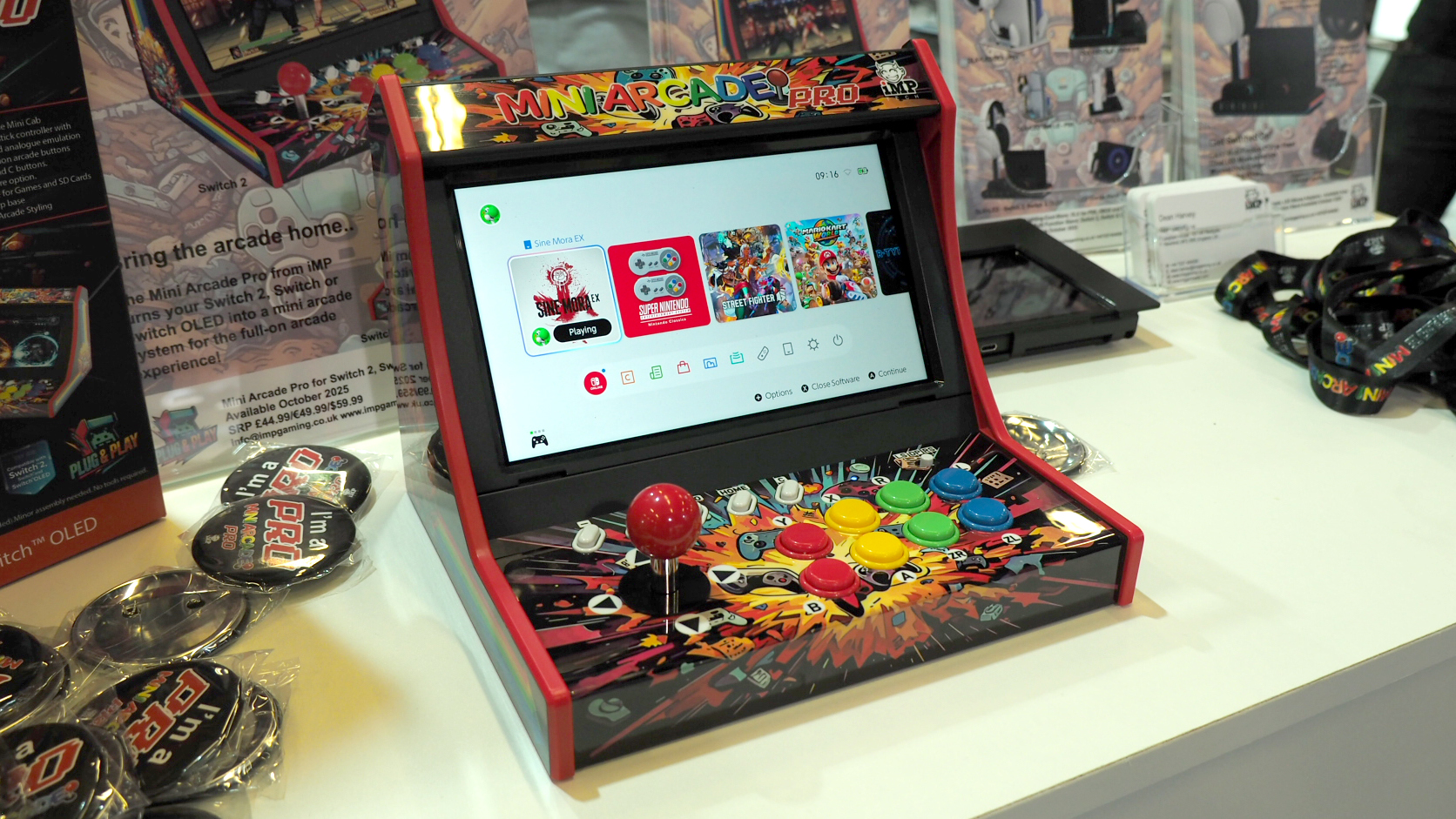 iMP Mini Arcade Pro for Nintendo Switch and Switch 2