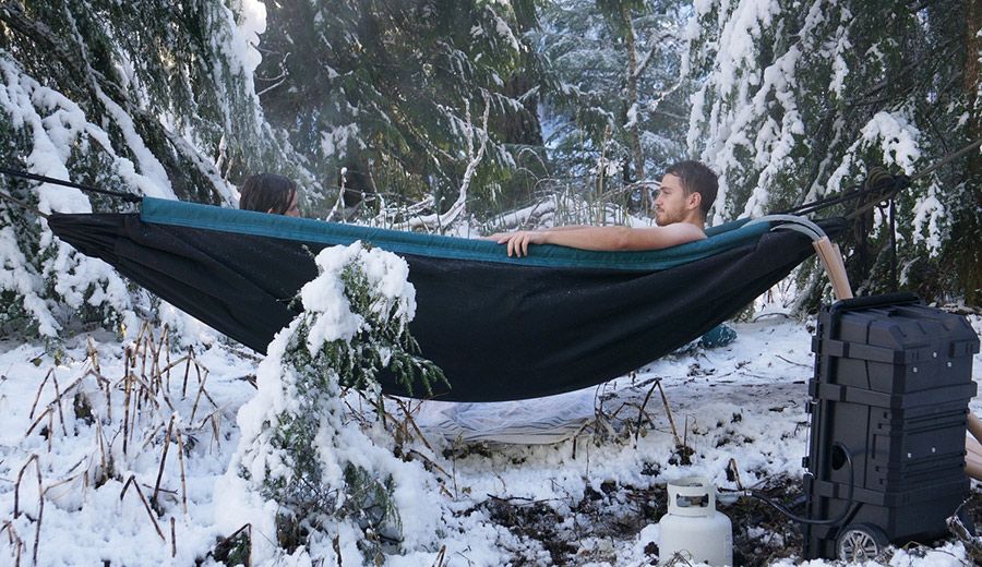 hot tub hammock