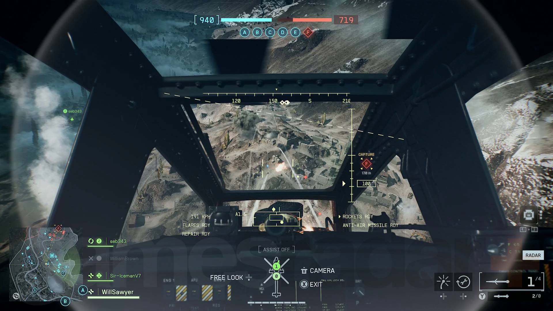 Battlefield 6 attack run in apache helicopter