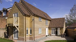 Cost of oak frame house